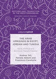 Tapa de The Arab Uprisings in Egypt, Jordan and Tunisia