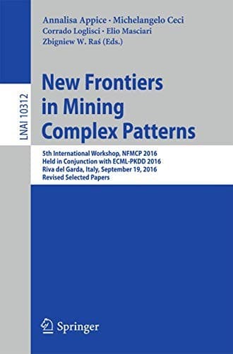 Tapa de New Frontiers in Mining Complex Patterns