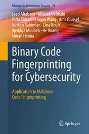 Tapa de Binary Code Fingerprinting for Cybersecurity