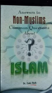 Tapa de Answers to Non Muslims Common Questions About Islam - -