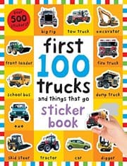 Tapa de First 100 Stickers : Trucks and Things That Go