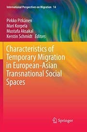 Tapa de Characteristics of Temporary Migration in European-Asian Transnational Social Spaces