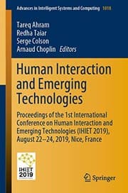 Tapa de Human Interaction and Emerging Technologies