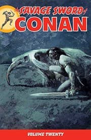 Tapa de The Savage Sword of Conan Volume 20