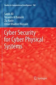 Tapa de Cyber Security for Cyber Physical Systems