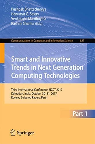 Tapa de Smart and Innovative Trends in Next Generation Computing Technologies
