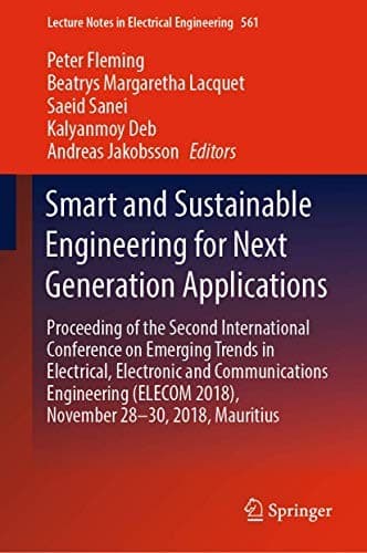 Tapa de Smart and Sustainable Engineering for Next Generation Applications