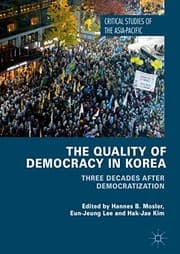 Tapa de The Quality of Democracy in Korea