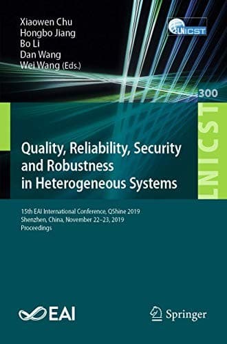 Tapa de Quality, Reliability, Security and Robustness in Heterogeneous Systems