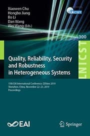 Tapa de Quality, Reliability, Security and Robustness in Heterogeneous Systems