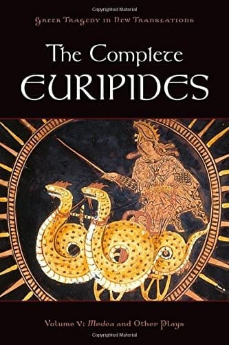 Tapa de The Complete Euripides : Volume V