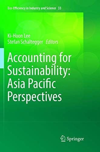 Tapa de Accounting for Sustainability