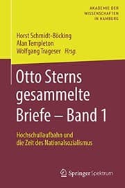 Tapa de Otto Sterns gesammelte Briefe – Band 1