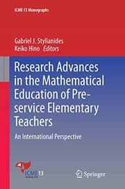 Tapa de Research Advances in the Mathematical Education of Pre-service Elementary Teachers
