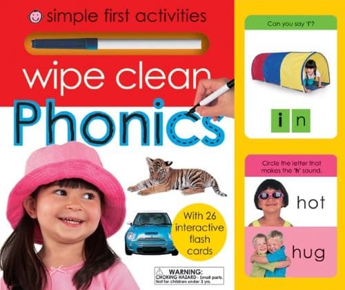 Tapa de Simple First Activities Wipe Clean Phonics