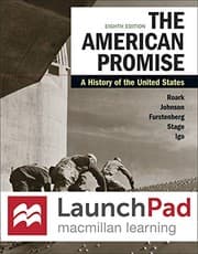 Tapa de LaunchPad for The American Promise, Combined Volume