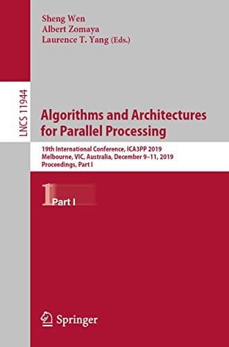 Tapa de Algorithms and Architectures for Parallel Processing