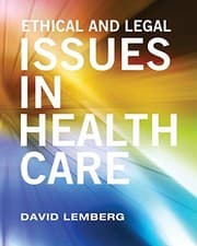 Tapa de Ethical and Legal Issues in Healthcare