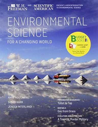 Tapa de Loose-leaf Version for Environmental Science & LaunchPad Six Month Access