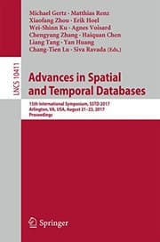 Tapa de Advances in Spatial and Temporal Databases