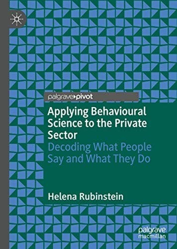 Tapa de Applying Behavioural Science to the Private Sector