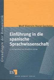 Tapa de Einführung in die spanische Sprachwissenschaft