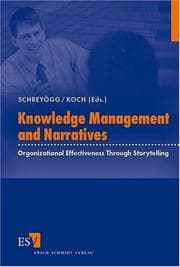 Tapa de Knowledge Management and Narratives