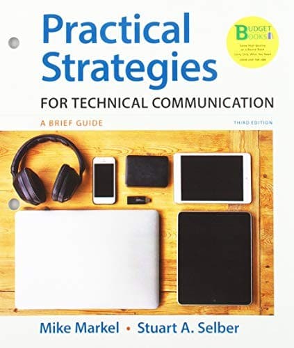 Tapa de Loose-leaf Version for Practical Strategies for Technical Communication & LaunchPad for Practical Strategies for Technical Communication