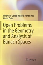 Tapa de Open Problems in the Geometry and Analysis of Banach Spaces