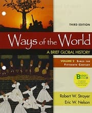 Tapa de Loose-leaf Version for Ways of the World, Volume 2 3e & LaunchPad for Ways of the World 3e