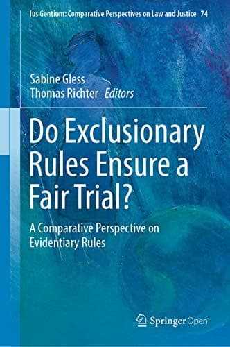 Tapa de Do Exclusionary Rules Ensure a Fair Trial?