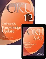 Tapa de Orthopaedic Knowledge Update 12 Print and SAE Package