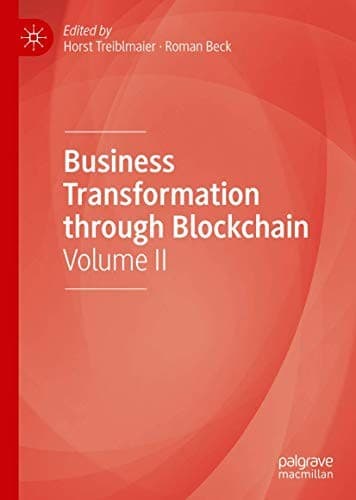 Tapa de Business Transformation through Blockchain