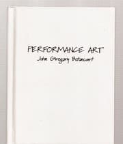 Tapa de Performance Art