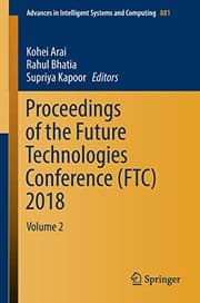 Tapa de Proceedings of the Future Technologies Conference 2018