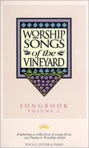 Tapa de Worship Songs of the Vineyard Volume 2