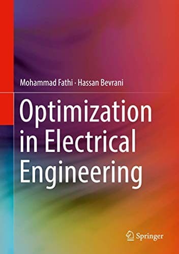 Tapa de Optimization in Electrical Engineering