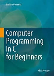 Tapa de Computer Programming in C for Beginners