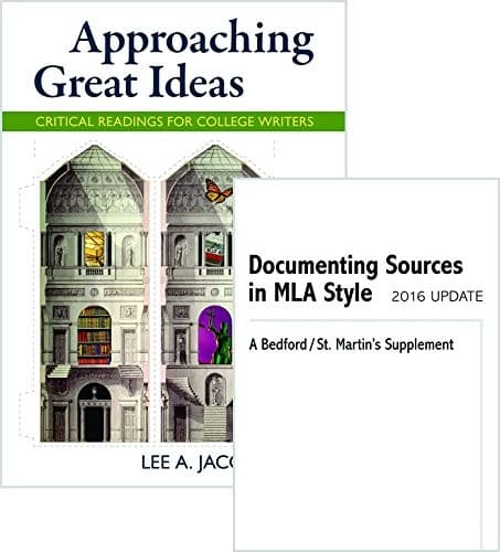 Tapa de Approaching Great Ideas & Documenting Sources in MLA Style
