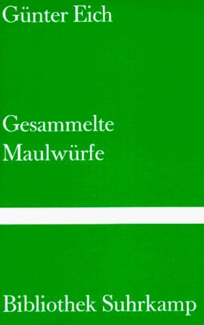 Tapa de Gesammelte Maulwürfe