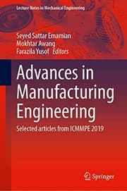 Tapa de Advances in Manufacturing Engineering