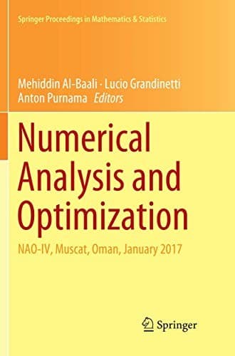 Tapa de Numerical Analysis and Optimization