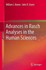 Tapa de Advances in Rasch Analyses in the Human Sciences