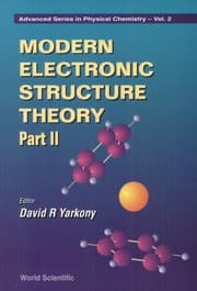 Tapa de Modern electronic structure theory