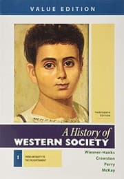 Tapa de A History of Western Society, Value Edition, Volume 1 13e & LaunchPad for A History of Western Society 13e