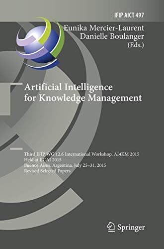Tapa de Artificial Intelligence for Knowledge Management
