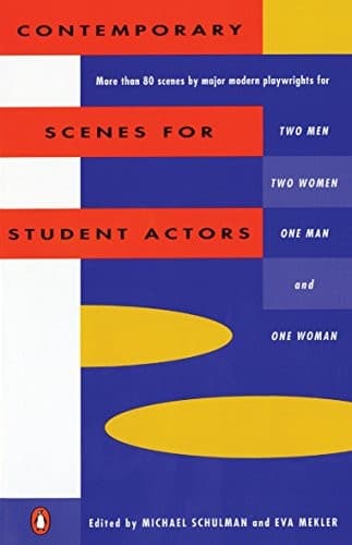 Tapa de Contemporary scenes for student actors