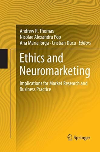 Tapa de Ethics and Neuromarketing