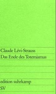 Tapa de Das Ende des Totemismus