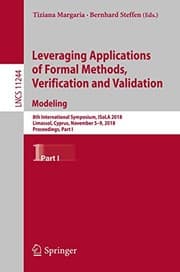 Tapa de Leveraging Applications of Formal Methods, Verification and Validation. Modeling